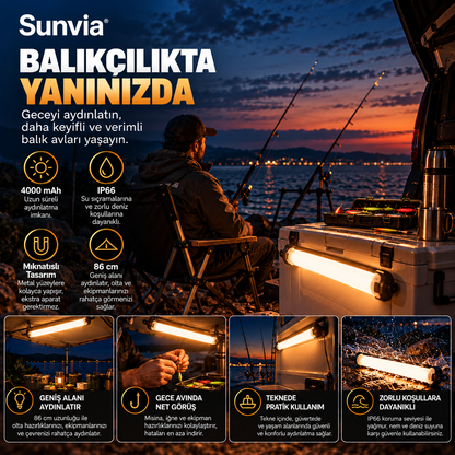 Sunvia Şişirilebilir Çok Amaçlı LED Işık