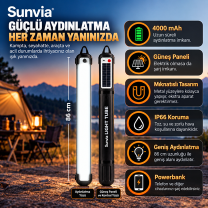 Sunvia Şişirilebilir Çok Amaçlı LED Işık