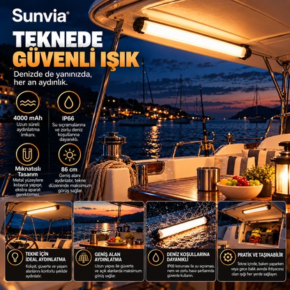Sunvia Şişirilebilir Çok Amaçlı LED Işık